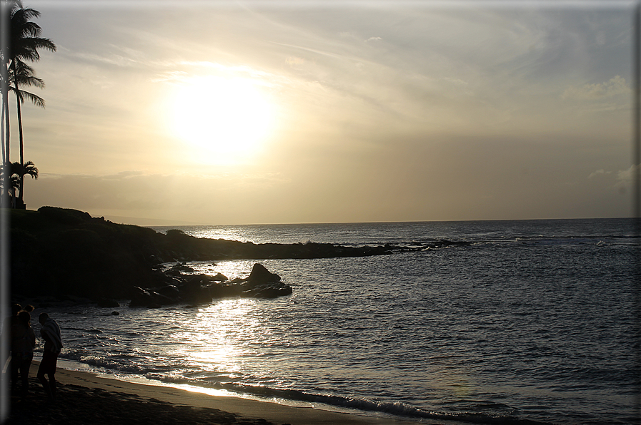 foto Alba e tramonto alle Hawaii